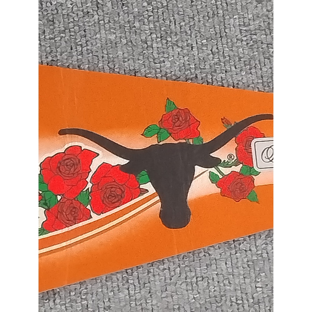 WinCraft Texas Longhorns Felt Pennant 12" x 29.75" NCAA Sports Fan Cave Decor - Picture 4 of 7